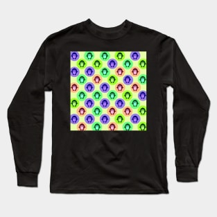 Penguins in colorful bubble Long Sleeve T-Shirt